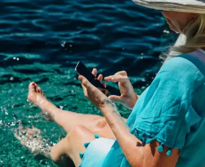 Pool automation by the pool.