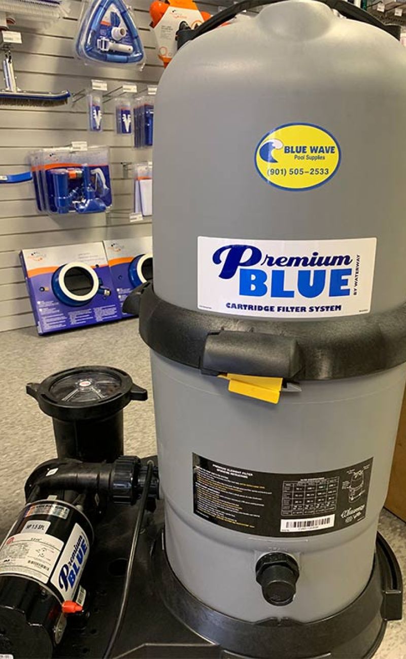 Large pool pump.
